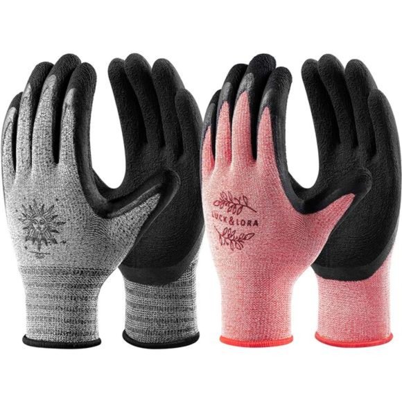 6 Pairs Gardening Gloves for Work with Super Grip, Multi-purpose - Picture 1 of 7